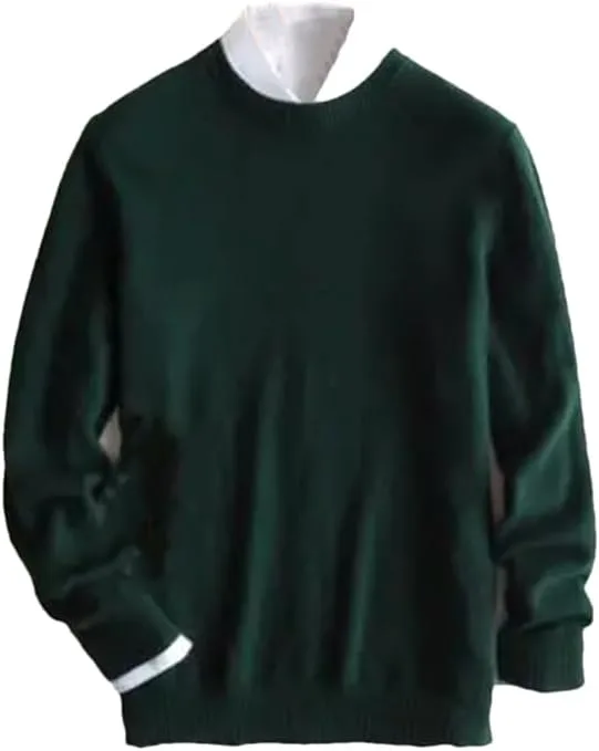 

Мужской пуловер из смеси кашемира и хлопка