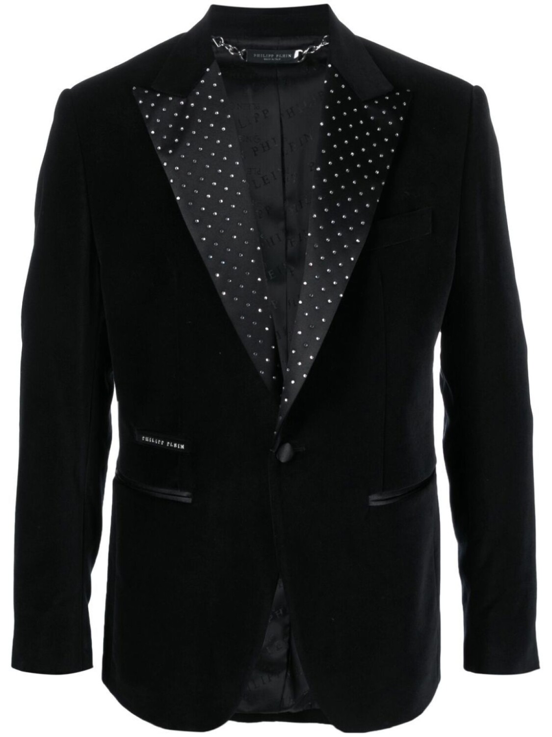 

Philipp Plein бархатный пиджак, черный