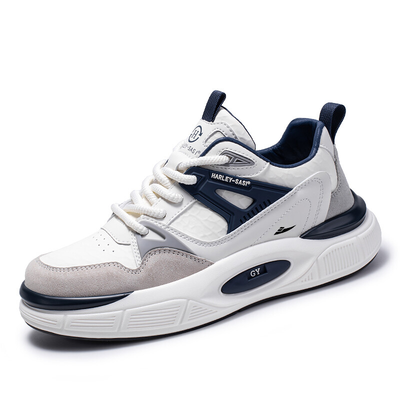 

Кроссовки мужские Lifestyle Shoes Men Low-Top Kuding, бежевый/синий