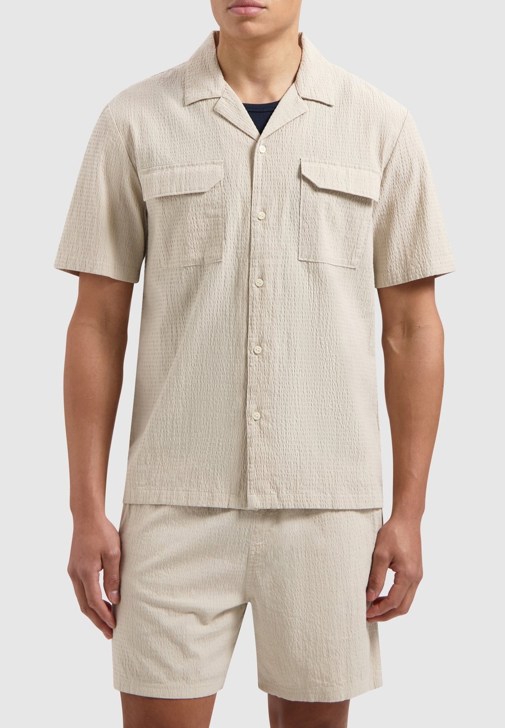 

Рубашка REGULAR FIT SHORT SLEEVE Pure Path, песочный