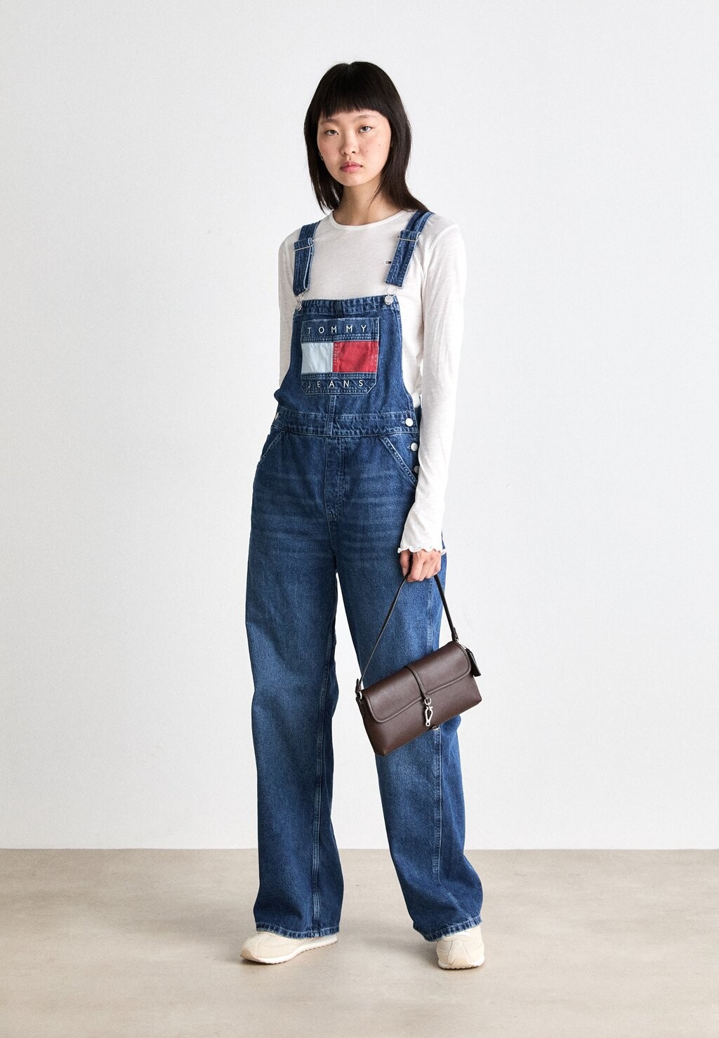 

Топ с длинными рукавами TEE Tommy Jeans, белый
