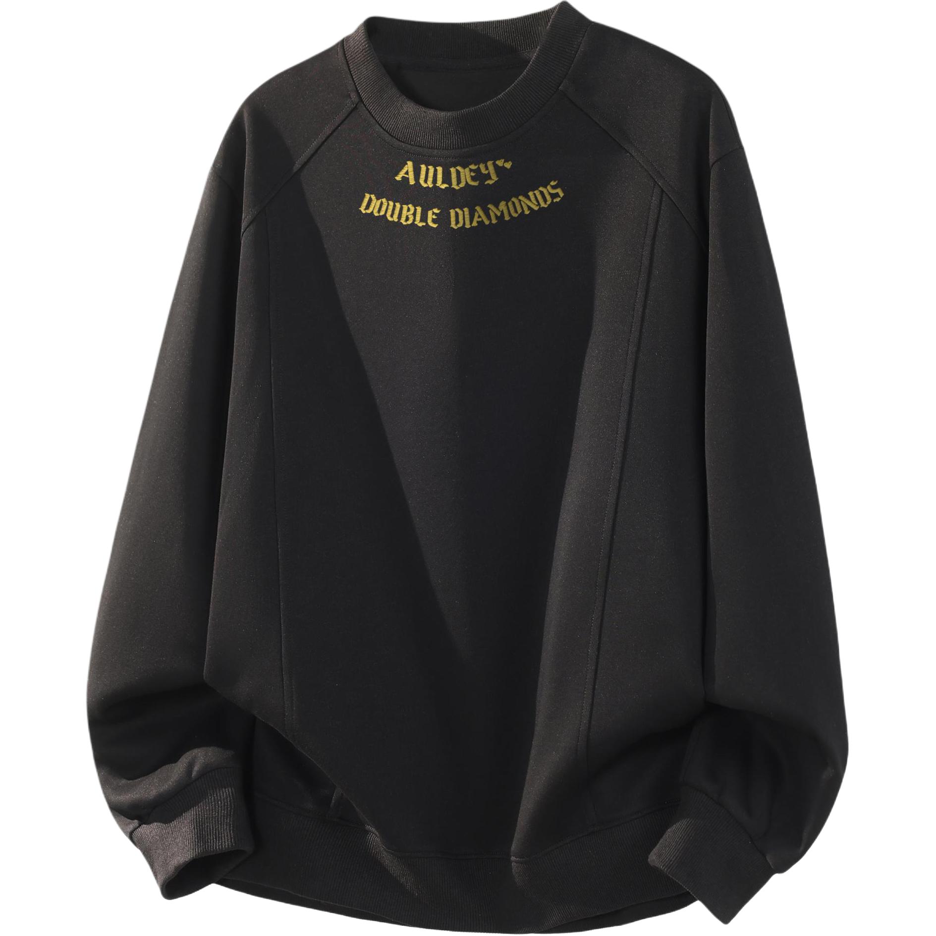 

Свитшот Unisex Crew Neck Moderate Regular AULDEY, черный