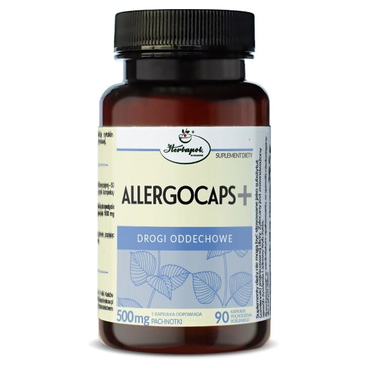 

Herbapol Allergocaps+, БАД, 90 капсул