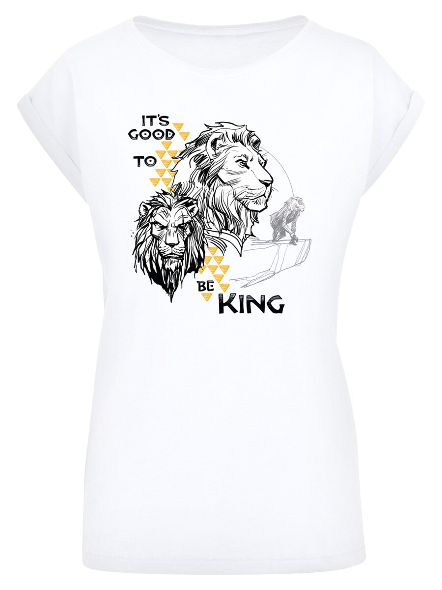 

Рубашка F4NT4STIC Disney König der Löwen Movie Its Good To Be King, белый