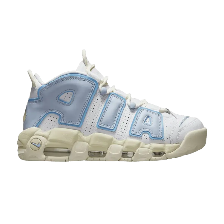 Кроссовки Nike Wmns Air More Uptempo 'White Ocean Bliss', белый