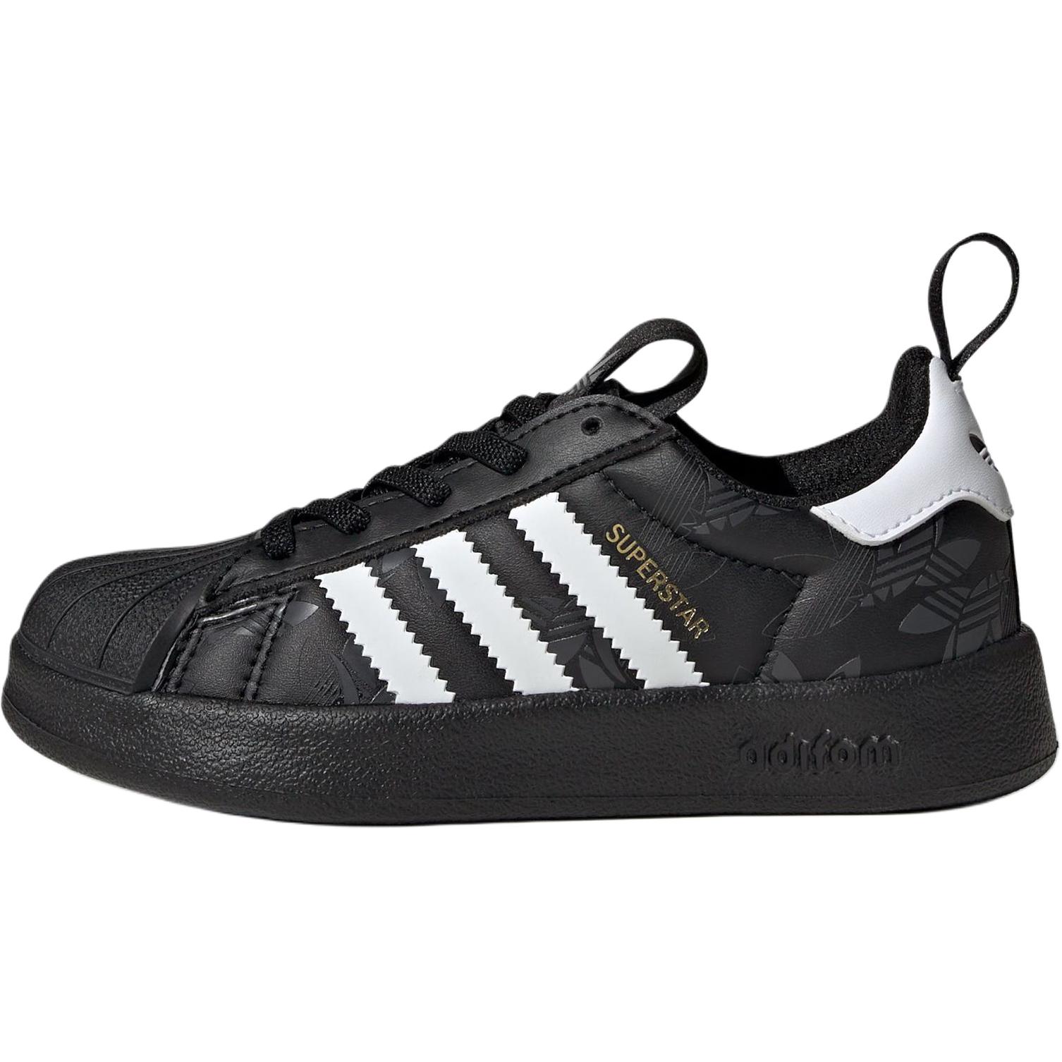 

Adidas Originals Adidas AdiFom Superstar 360 C низкие детские скейтбординг кроссовки Black для подростков