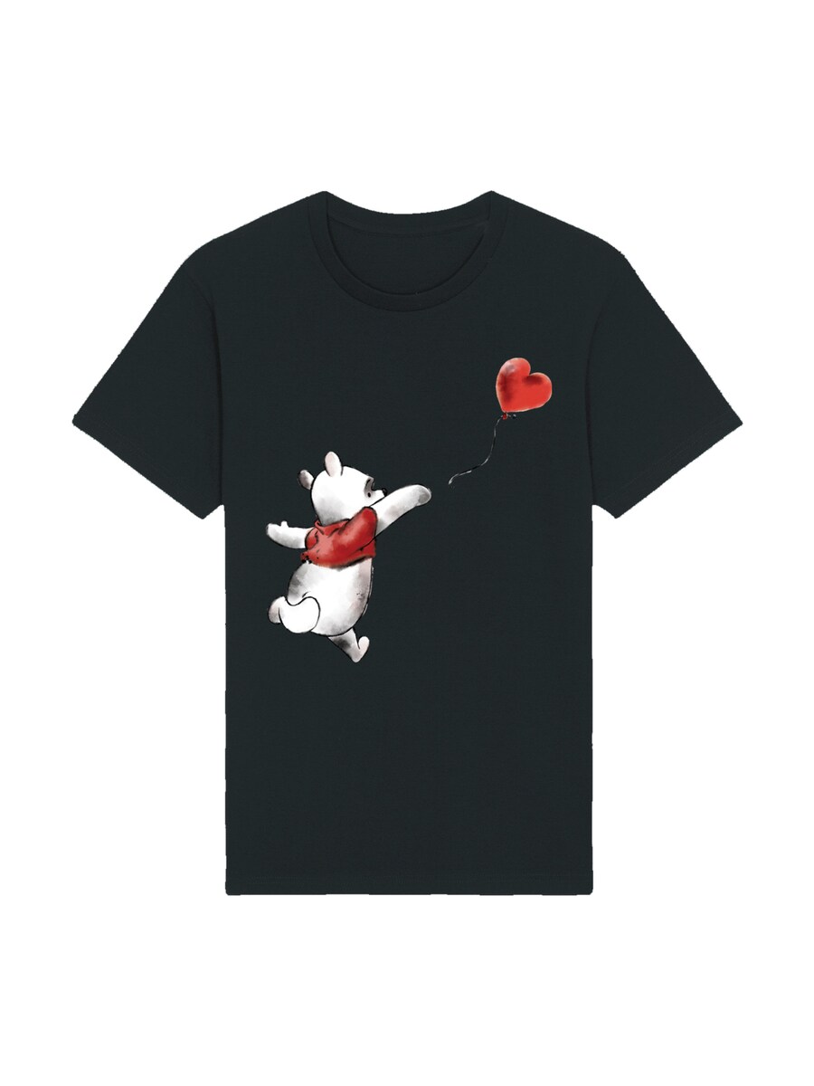 

Рубашка F4NT4STIC Disney Winnie The Pooh & Balloon Puh Der Bär, черный