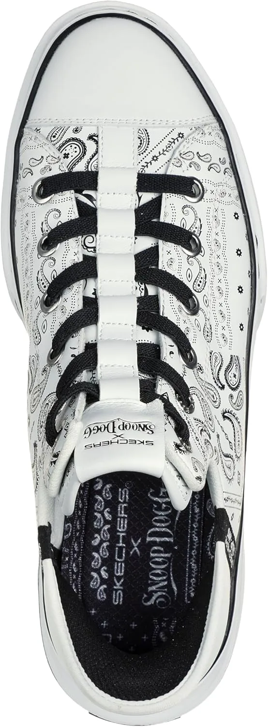 Мужские кроссовки Skechers Snoop Dogg: Snoop One - Og Hands Free Slip-ins, белый — фото 4