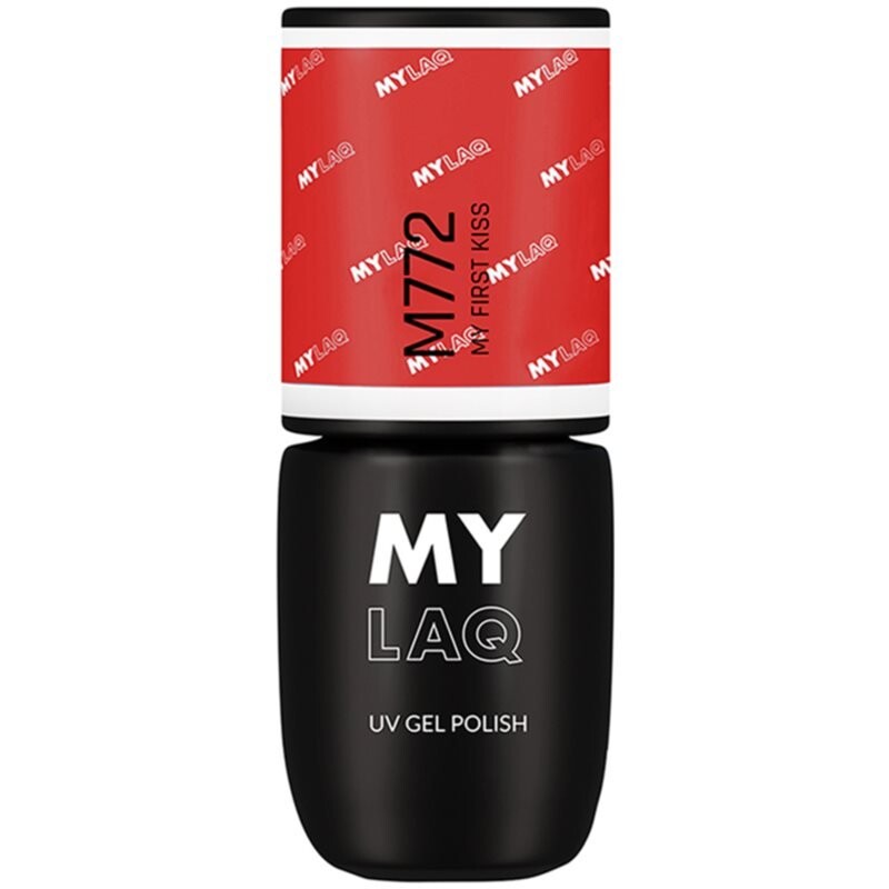 

Гибридный лак для ногтей MYLAQ UV Gel Polish оттенок My First Kiss 5 мл