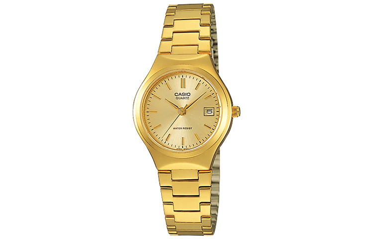 

CASIO Часы G Shock LTP 1170N 9A, Gold Dial