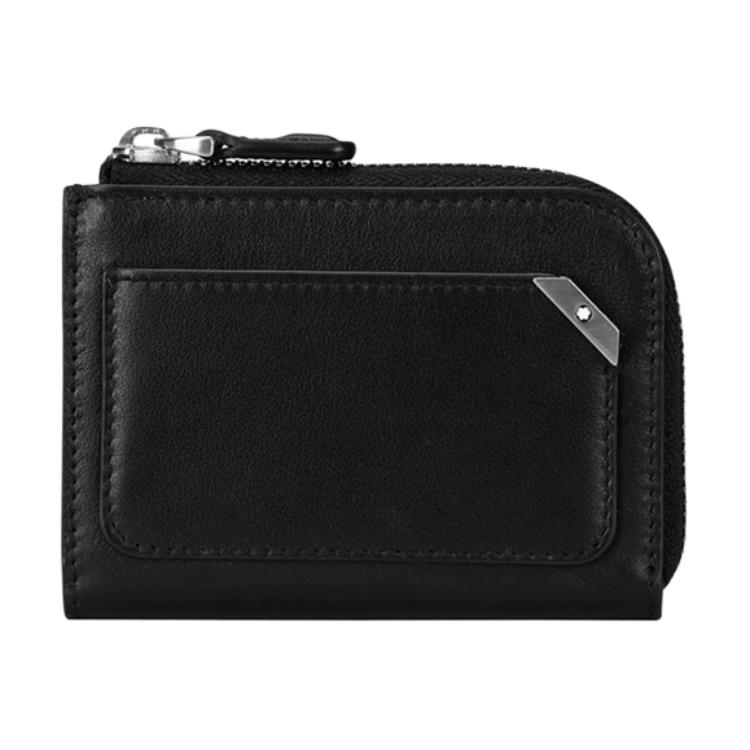 

Meisterstuck Leather Business Card Holder Coin Purse Men's Black MONTBLANC, Set (Bag+Dust Bag)