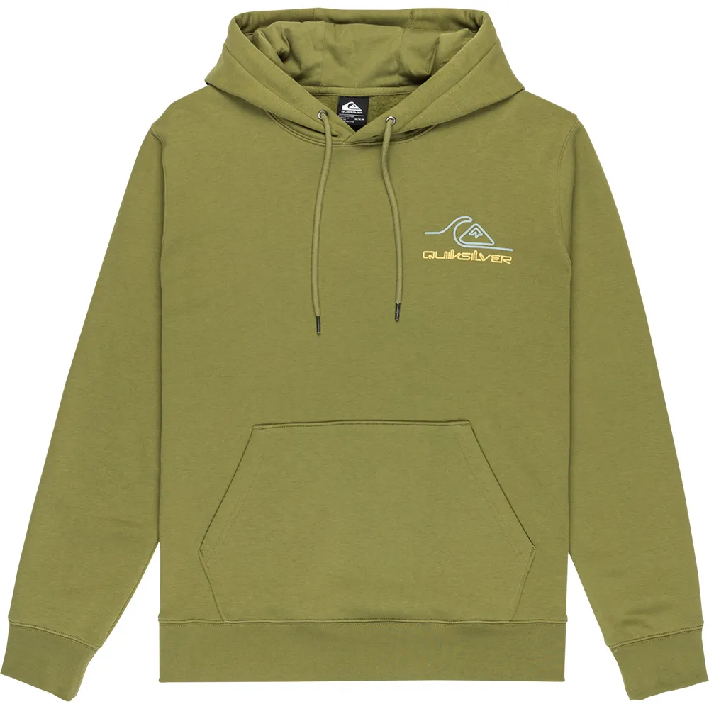 

Худи Quiksilver Light Waves, зеленый