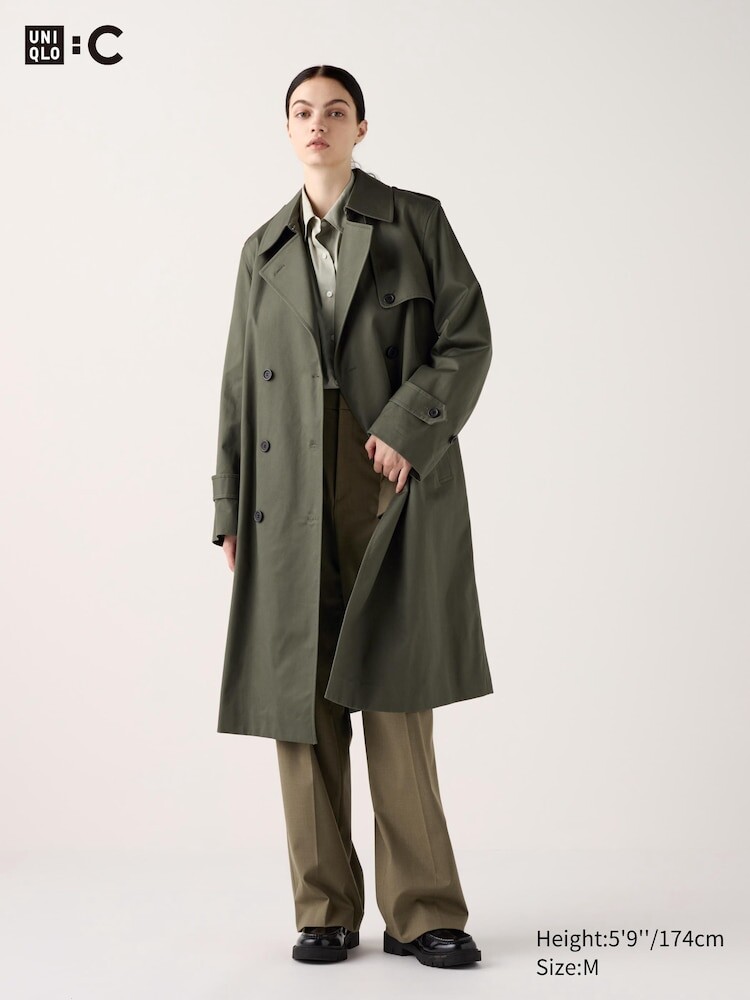

Пальто-Тренч Uniqlo, цвет 56