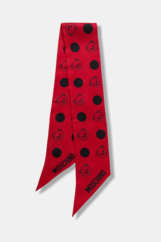 

Шарф Moschino, красный