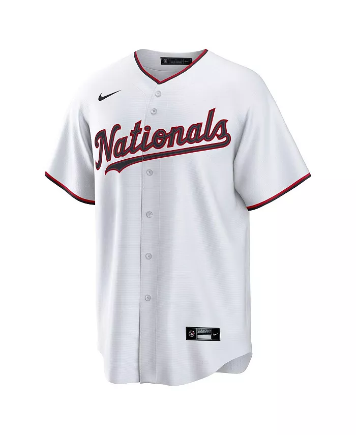 Мужская джерси Dylan Crews White Washington Nationals Home 2.0 Replica Nike — фото 2