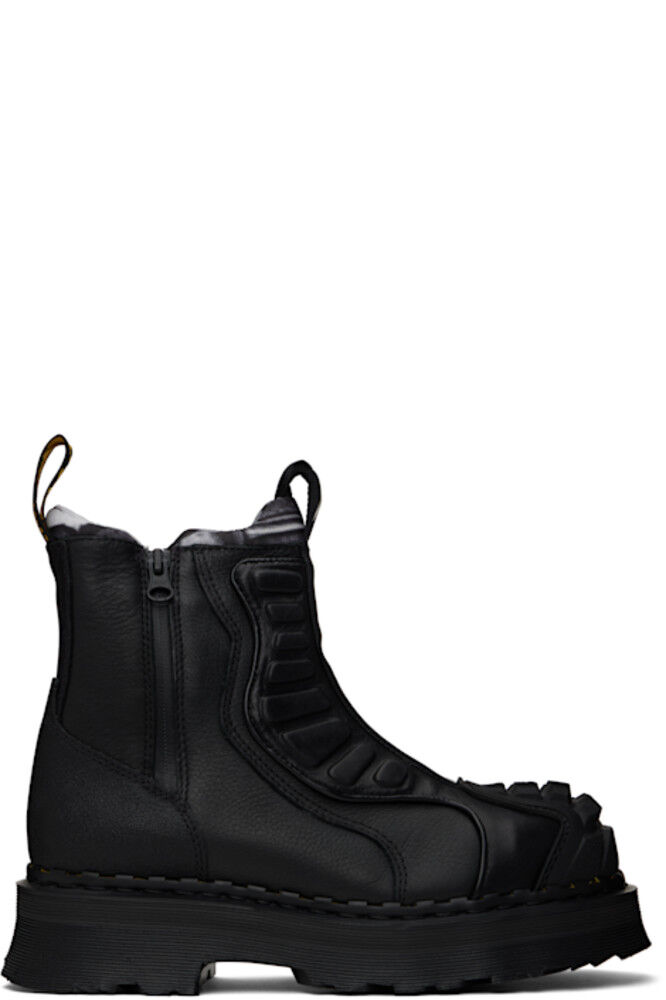 

Черные 2976 Защитные кожаные ботинки Dr. Martens