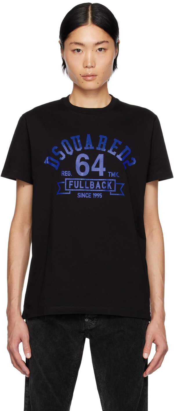 

Футболка с надписью «College Cigarette» Dsquared2