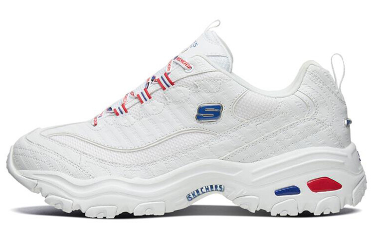 

Кроссовки мужские толстые низкие белые Skechers, Белый, Кроссовки мужские толстые низкие белые Skechers