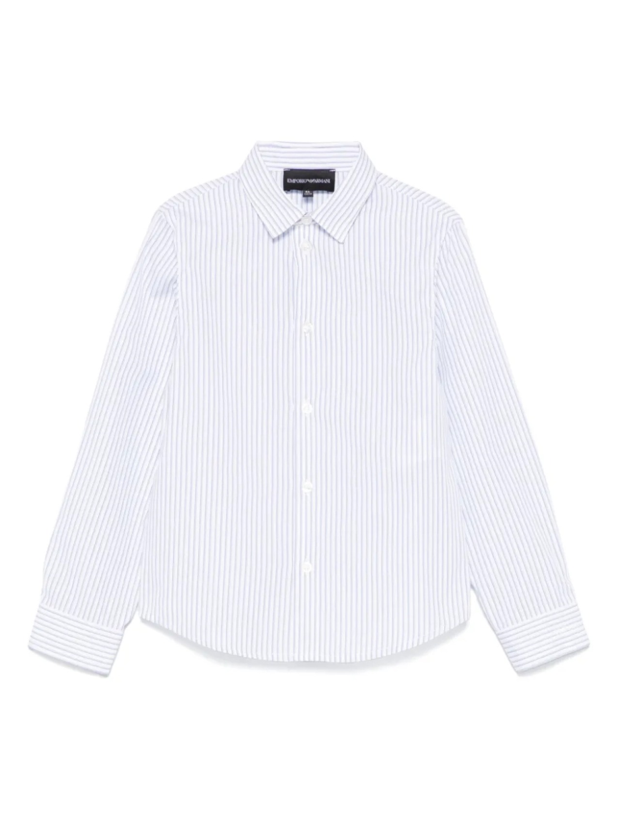 

Рубашка в полоску Emporio Armani Kids, синий