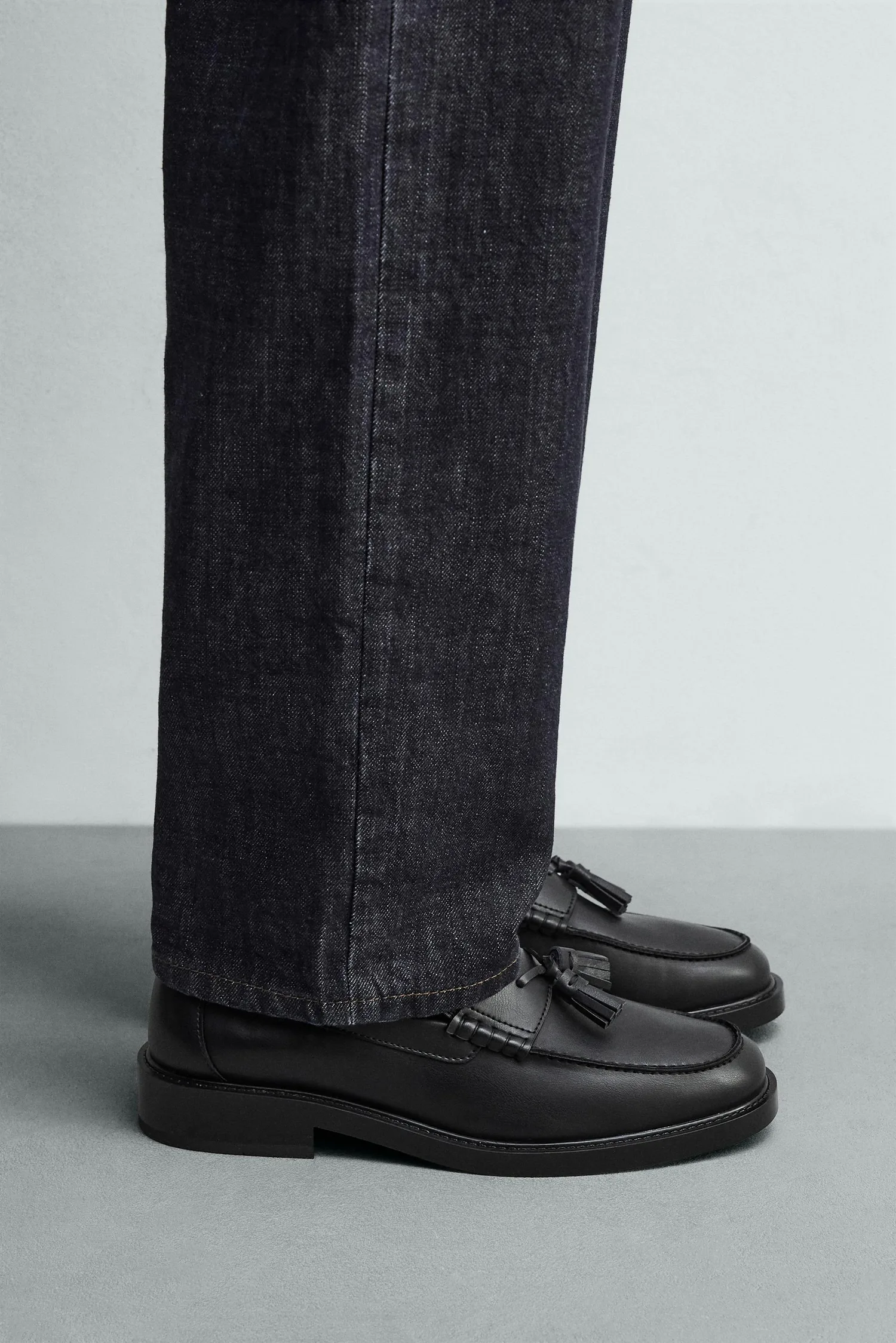 Классические лоферы Zara, черный