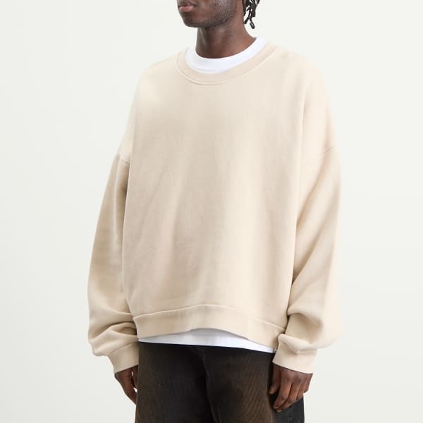 Винтажная толстовка Fester Acne Studios, светло-taupe — фото 2