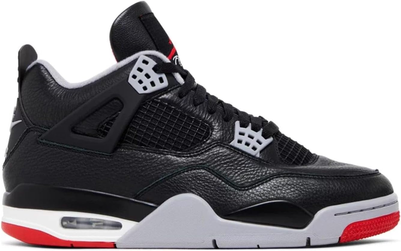 

Мужские кроссовки Nike Jordan 4 Retro, размер, черный/красный