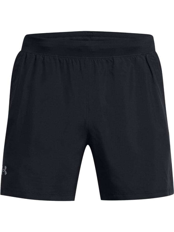 

Тканевые шорты Ua Launch 5'' Shorts Under Armour, черный