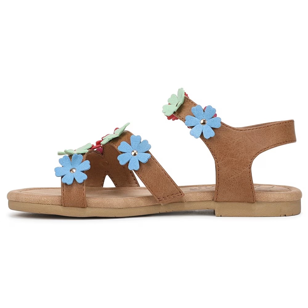 Детские сандалии sunflower-k для маленьких/больших детей Blowfish Malibu, tan multi faux leather — фото 4