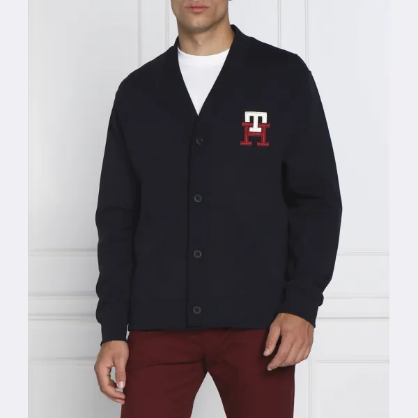 

Кардиган свободного кроя Tommy Hilfiger, синий