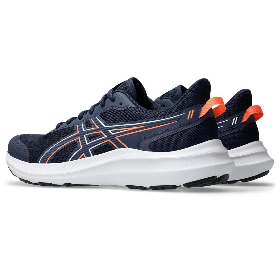 Кроссовки для бега по шоссе, мужские - ASICS Jolt 5 - Midnight/Coral — фото 4