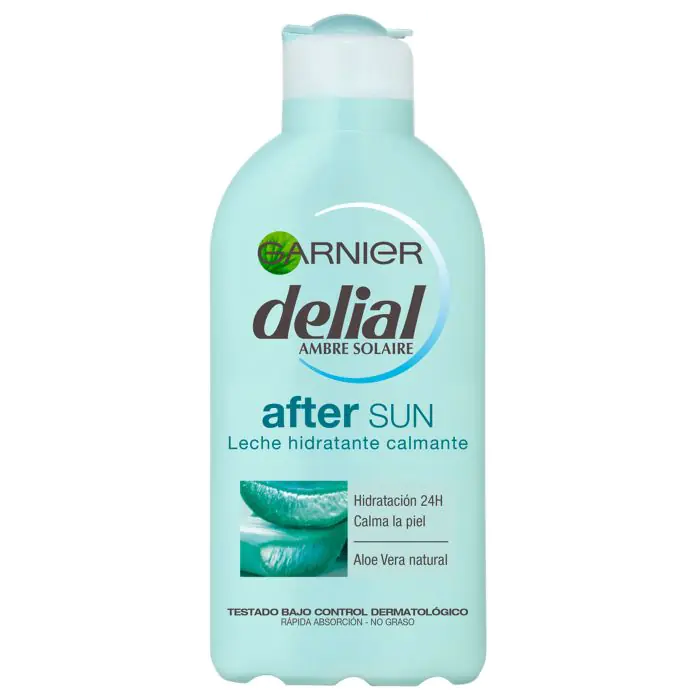 

Средство после загара delial after sun leche hidratante calmante Garnier, объем 200 мл