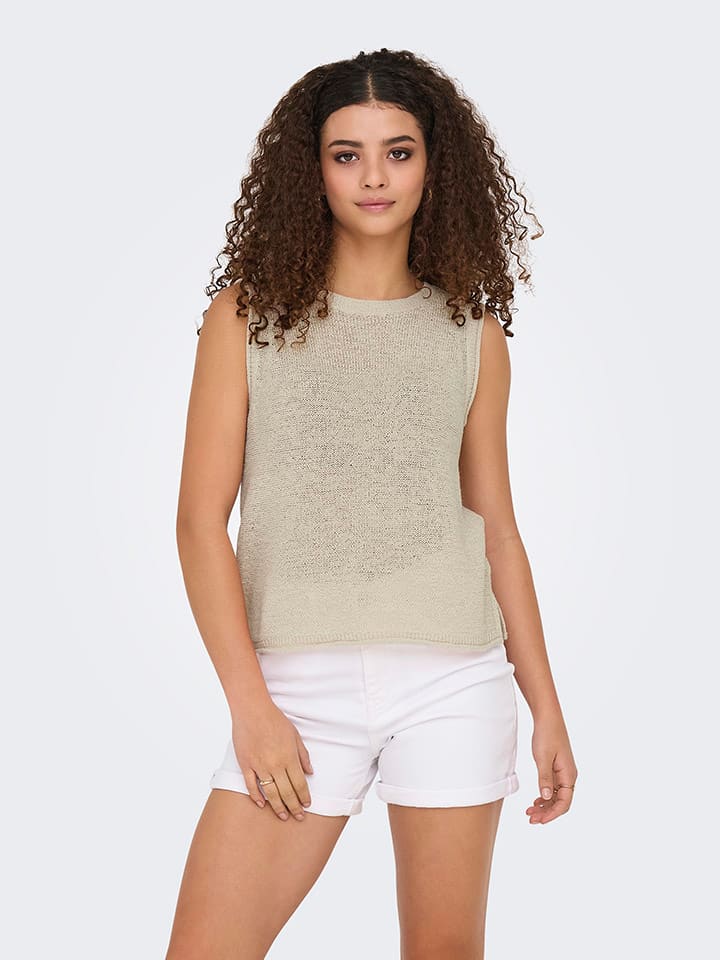 

Топ ONLY, бежевый