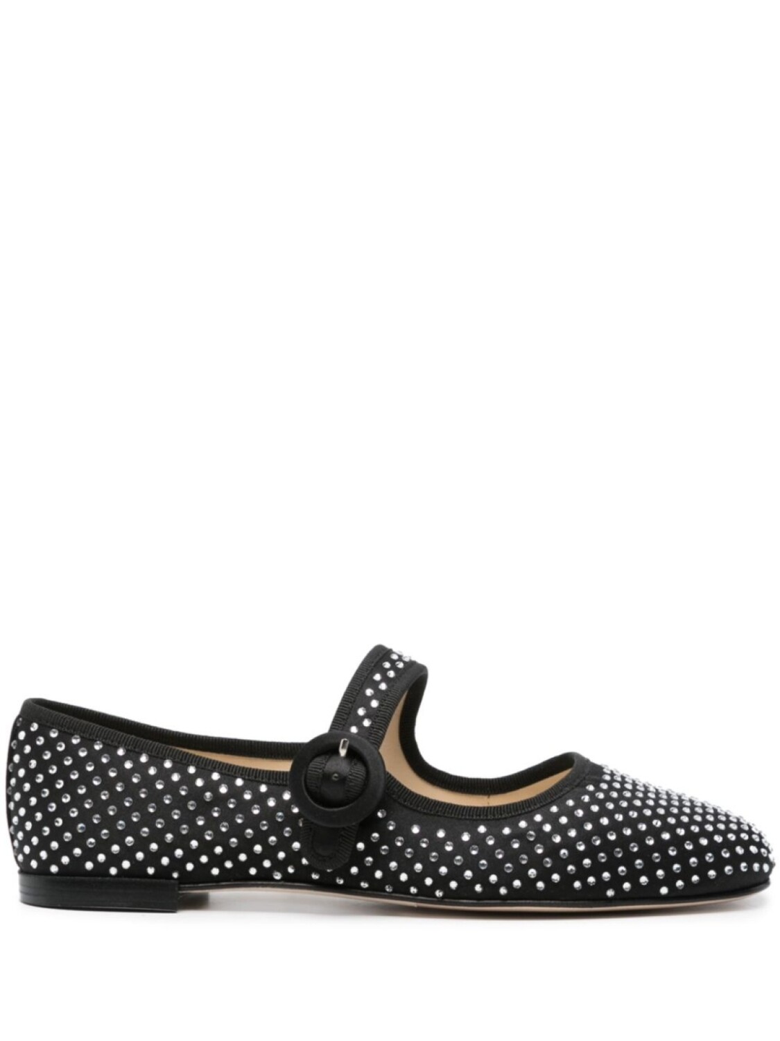 

Туфли Мэри Джейн Georgia с кристаллами Repetto, черный