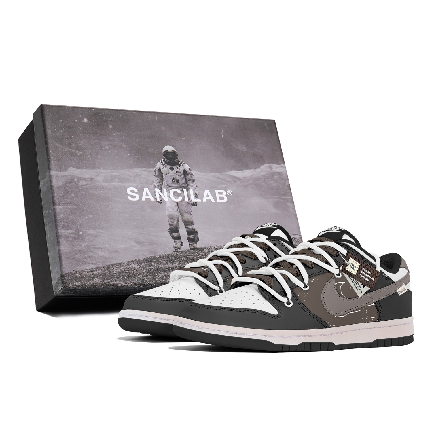 

Кроссовки Nike Dunk Skateboard Shoes Unisex Low-Top Black, Черный, Кроссовки Nike Dunk Skateboard Shoes Unisex Low-Top Black