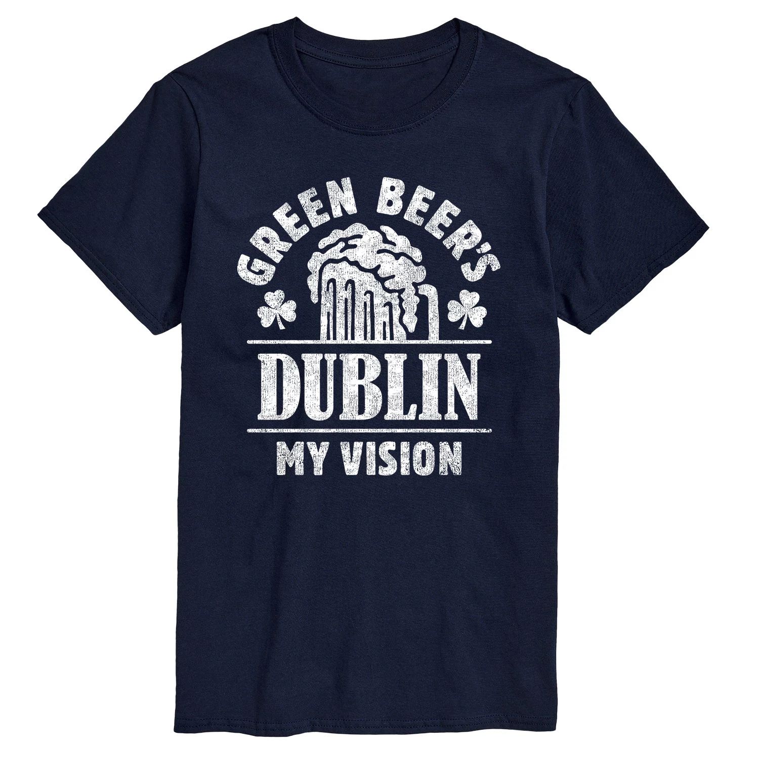 

Мужская футболка Green Beers Dublin Vision Licensed Character