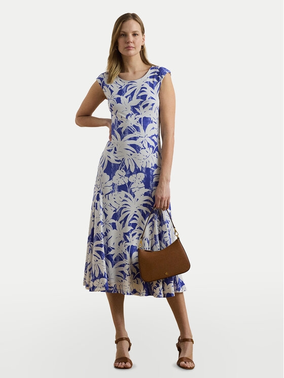 

Платье на каждый день обычный крой 200971078001 Lauren Ralph Lauren, синий