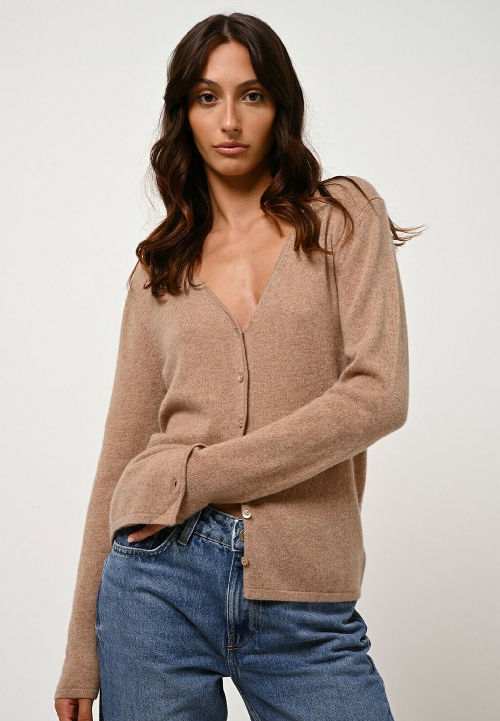 

Кардиган CHALAIS Authentic Cashmere, коричневый
