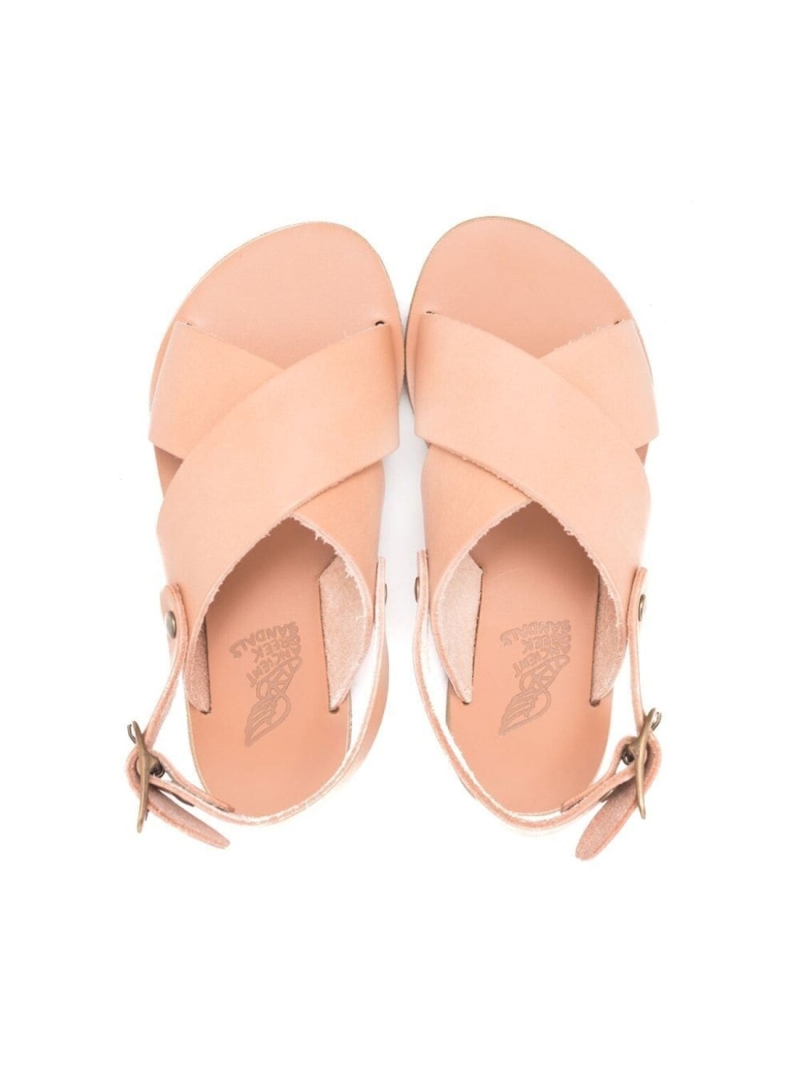 Ancient Greek Sandals сандалии Maria с открытым носком, нейтральный цвет — фото 3