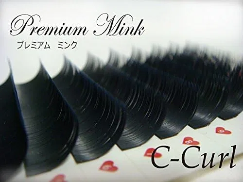 Ресницы для наращивания S.REGGINA Premium Mink C-0.15 Mix-B 12-15 мм