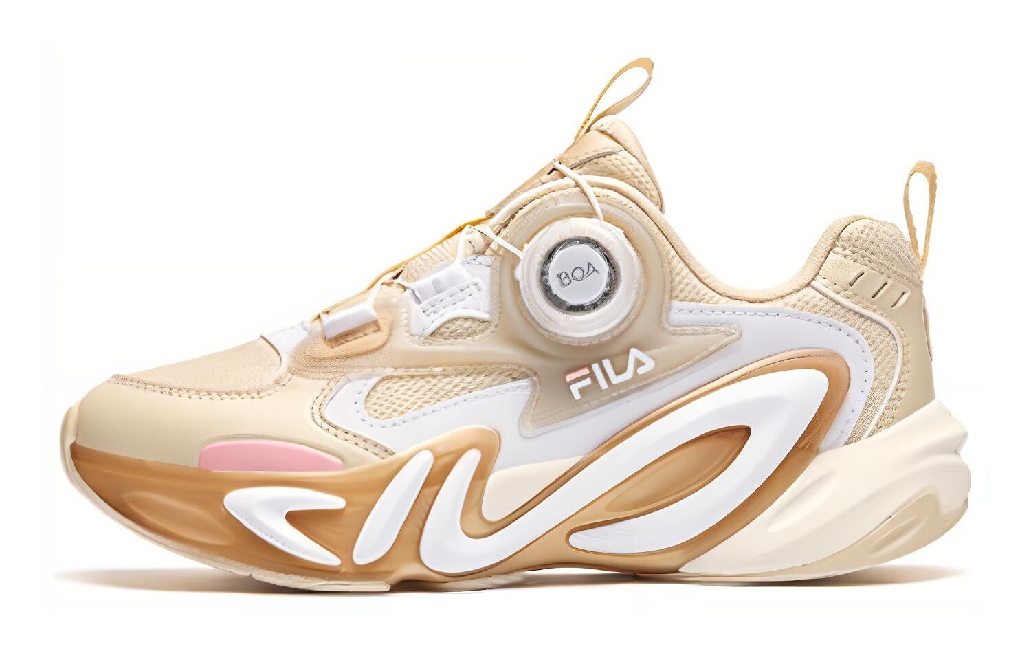 

Кроссовки для бега для детей. Начальная школа Fila Kids, бежевый/желтый