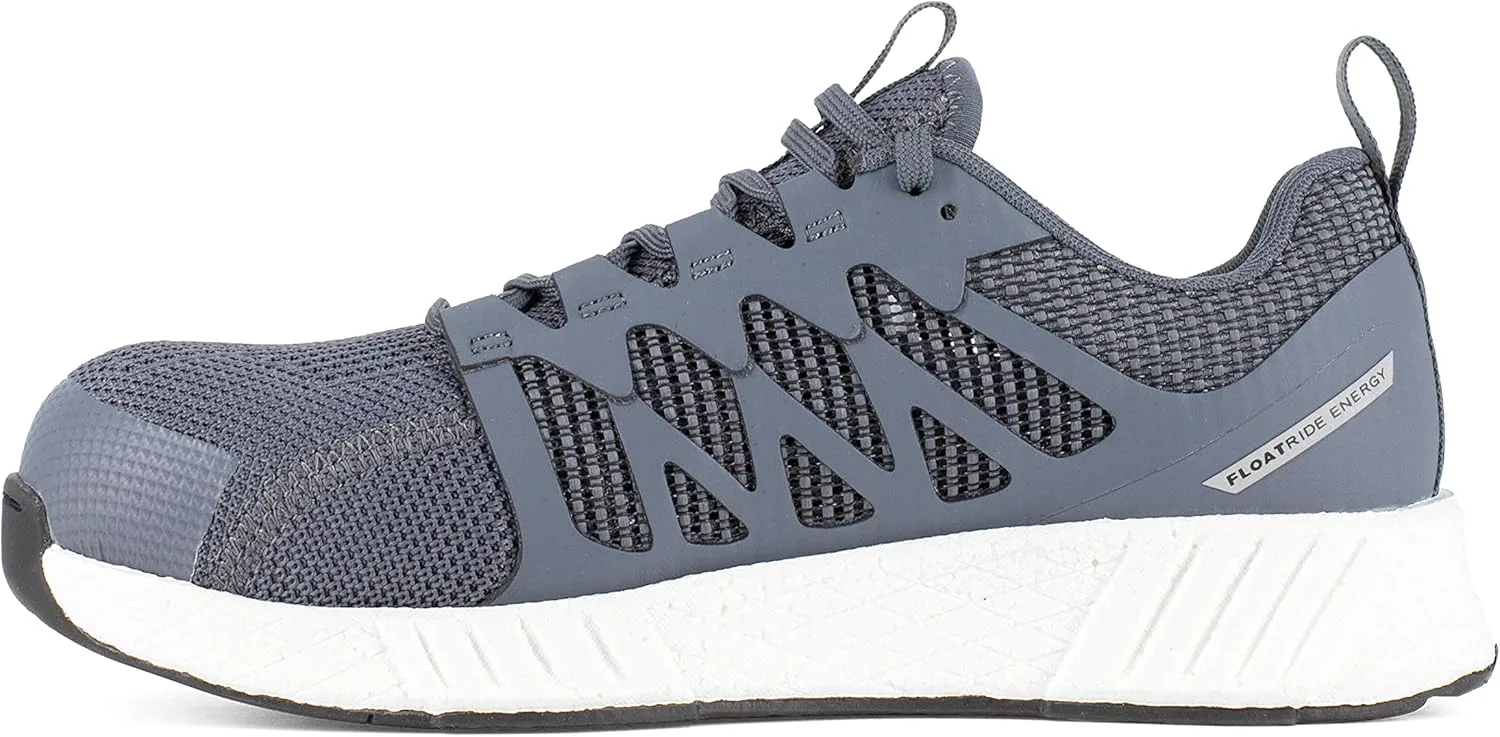 Мужские рабочие ботинки Reebok Fusion Flexweave с композитным носком, цвет уголь — фото 2