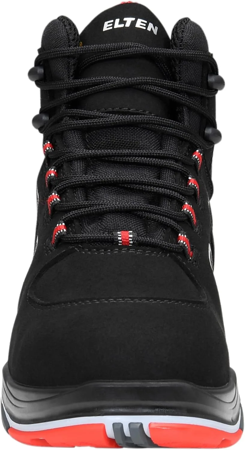 Защитные ботинки ELTEN Unisex Alan Xxtp Black-Red Medium Esd S3s, черный — фото 4