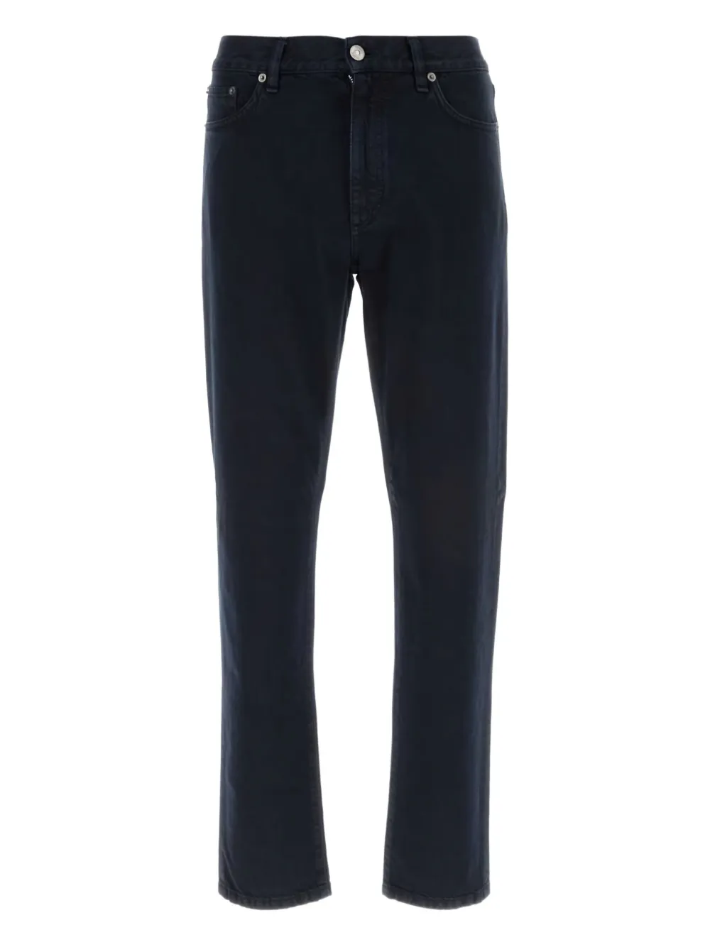 

Брюки из чистого хлопка Zegna, синий