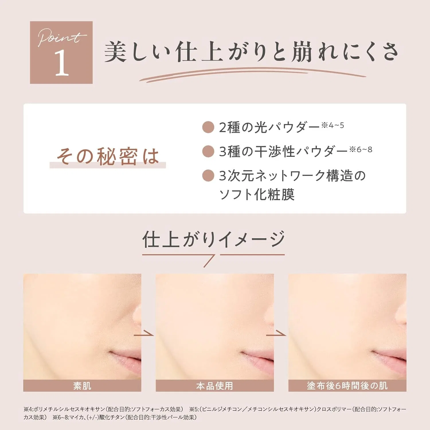 Пудра для лица Ultra Light Diffusing UV Powder Moisturizing Gloss и тональный крем Mesh Cream Foundation N00 (Bright) Love Me Touch, набор 2 предмета — фото 4