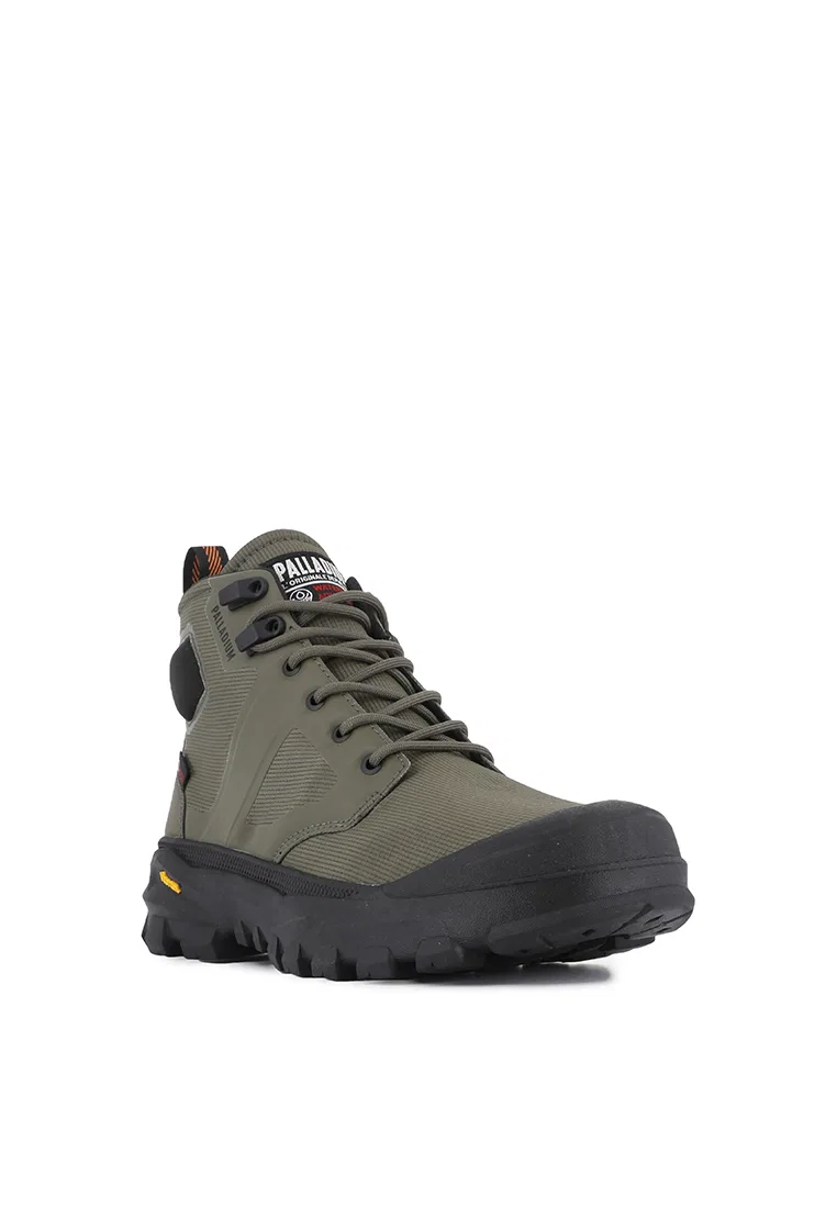 Ботинки женские водонепроницаемые, на молнии, Pallarider Zip WPA, Unisex, черные Palladium — фото 2
