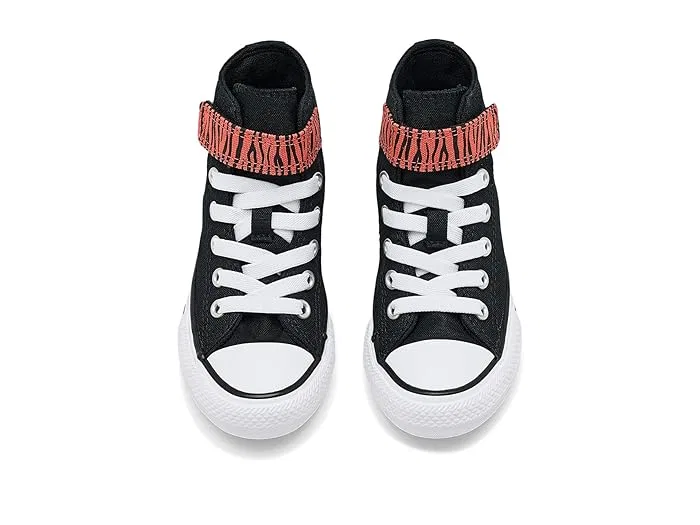 Кроссовки детские Chuck Taylor All Star Lions Easy On Converse, Black/Gold Palm/White — фото 3