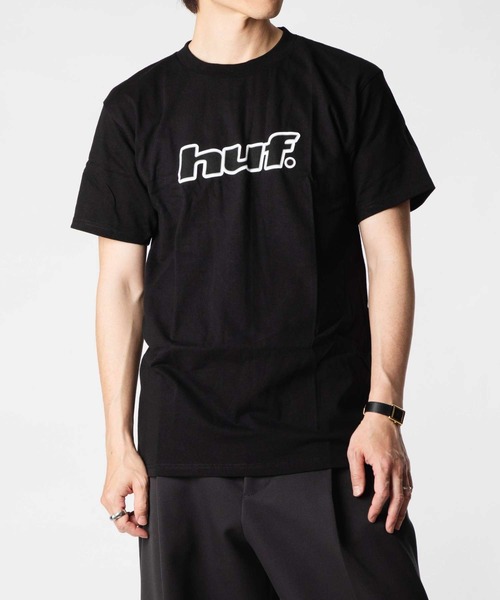 

Футболка с коротким рукавом, принт H DOT HUF, черный