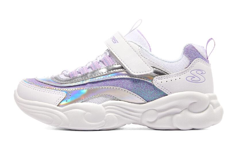 

Детские кроссовки Unicorn Storm GS Low-top Белые/фиолетовые Skechers
