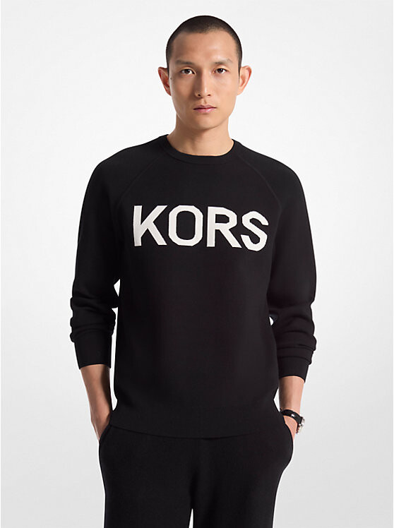 

Трикотажный свитер Kors stretch Michael Kors, черный