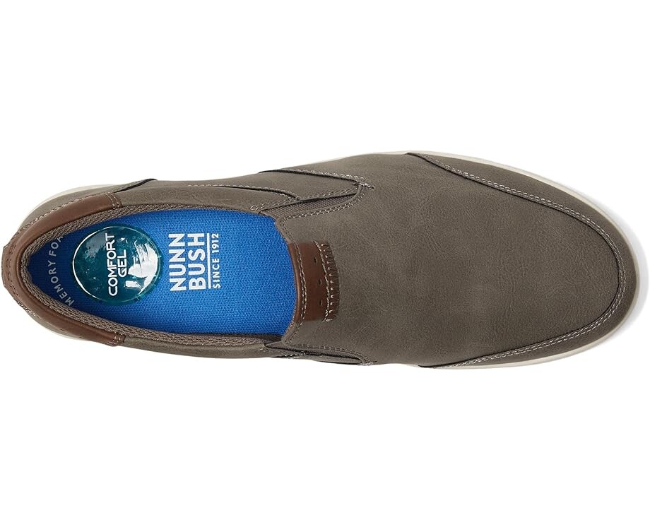 Кроссовки Nunn Bush Kore City Walk Moc Toe Slip-On, цвет Charcoal — фото 2